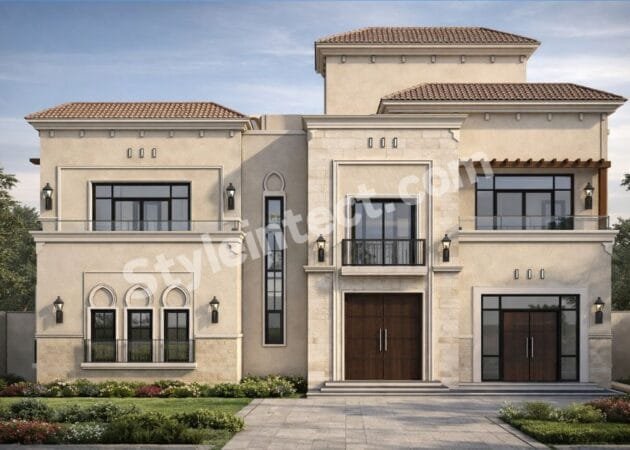Affordable Architect Exterior Design for a Timeless Two-Storey Luxury Home