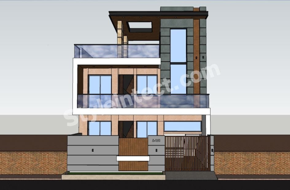 Affordable Architect Exterior Design with Modern House Exterior Design for Urban Living